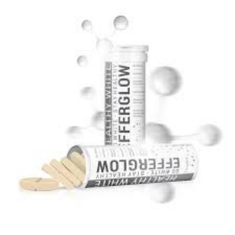Viên sủi trắng da Cosmeheal Healthy White Efferglow Hàn Quốc - Hỗ trợ làm sáng da và tăng cường sức khỏe, hộp 30 viên
