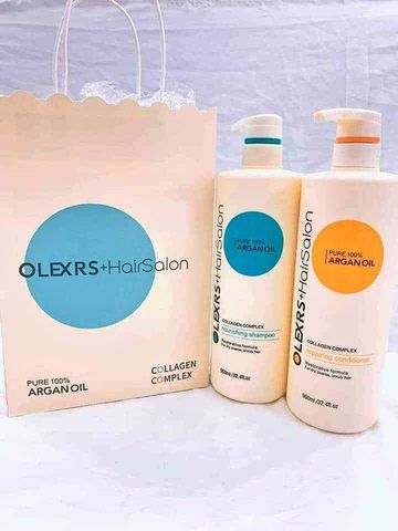 Bộ Gội Xã Olexrs 960ml - Dầu Gội Chống Rụng Tóc Pure 100% Dầu Óc Chó - Giải Pháp Cho Tóc Khỏe Mạnh, Bóng Mượt