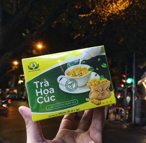 Trà Hoa Cúc Túi Lọc 30 x 3g - Giúp Ngủ Ngon, Tốt Cho Tim Mạch - Sản Phẩm Thảo Mộc Siêu Thị Thiên Nhiên