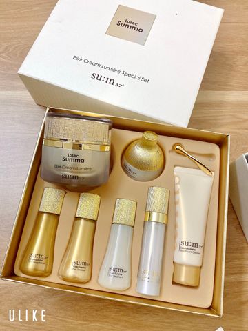 Bộ kem dưỡng ẩm tái tạo da Sum:37 Losec Summa Elixir - Dưỡng sáng mịn, cấp ẩm, phục hồi da mềm mại 60ml