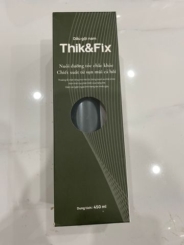 Dầu Gội Hỗ Trợ Mọc Tóc Thik&Fix 450ml Cho Nam - Ngăn Rụng Tóc, Làm Sạch Da Đầu, Kích Thích Nang Tóc Phát Triển