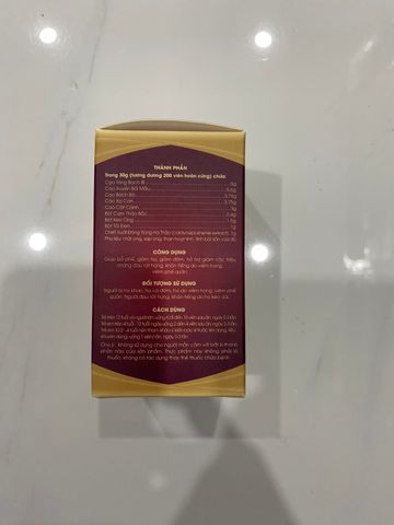 Viên uống Ichi Plus Hỗ Trợ Bổ Phế