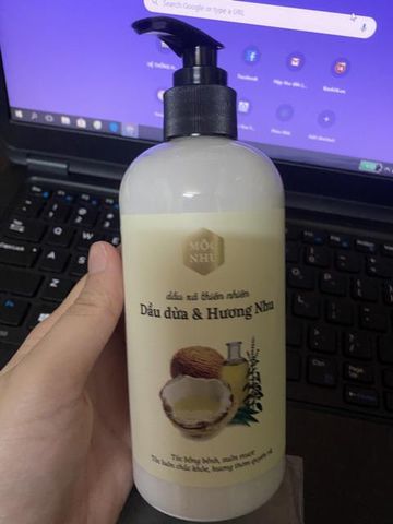 Dầu Xả Dầu Dừa - Hương Nhu Chính Hãng Mộc Nhu Giúp Tóc Chắc Khỏe
