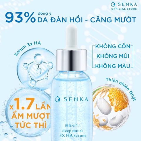 Serum dưỡng ẩm Senka Deep Moist 3X HA Serum 30ML