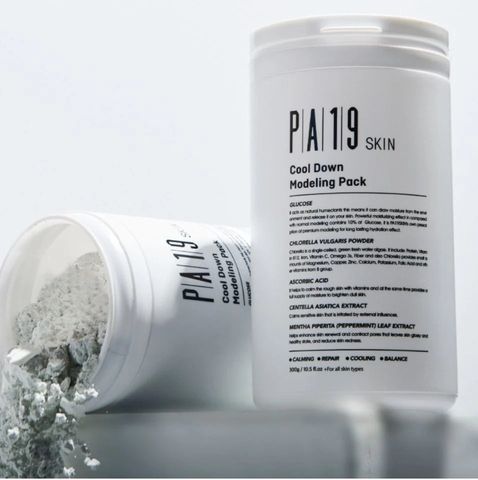 Mặt Nạ Dẻo PA19 Skin Cool Down Modeling Pack 300g - Phục Hồi Da, Giảm Quầng Thâm, Dưỡng Ẩm và Làm Trắng Da Tự Nhiên