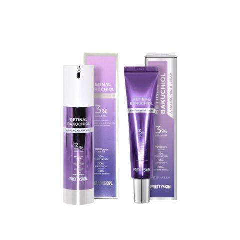 Kem Dưỡng Đêm Pretty Skin Retinal Bakuchiol A-Mazing Night Cream - Làm Sáng Da, Chống Lão Hóa, Cung Cấp Độ Ẩm, Chiết Xuất Thiên Nhiên