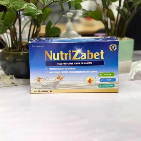 Nutrizabet Sữa Hạt Giúp Bổ Sung Dinh Dưỡng Cho Người Tiểu Đường