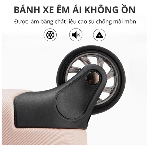 Vali du lịch xếp gọn tiết kiệm không gian Kachi