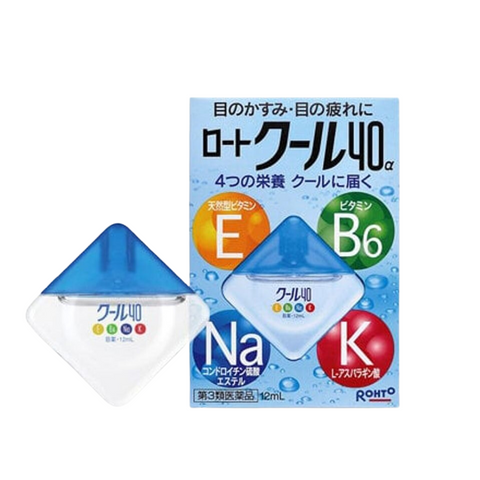 Nước nhỏ mắt Rohto Vita 40A Nhật Bản 12ml hàng nội địa Nhật