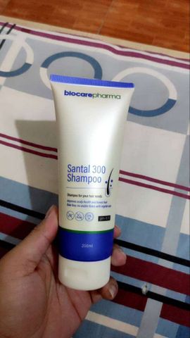 Dầu Gội Santal 300 Biocare Pharma 100g - Hỗ Trợ Gàu Ngứa, Làm Sạch Da Đầu, Dưỡng Tóc Mượt Mà, Giảm Dầu Nhờn