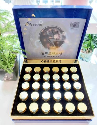 Viên Uống Bổ Khớp Joint King Hàn Quốc - Hỗ Trợ Sản Sinh Collagen và Giảm Đau Nhức Khớp, Hộp 30 Lọ x 8g