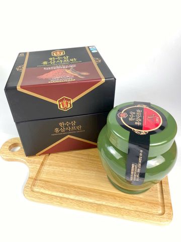 Cao Hồng Sâm Nhụy Hoa Nghệ Tây Hansusam 1kg - Tăng Cường Sức Đề Kháng, Giảm Stress, Hỗ Trợ Giấc Ngủ Sâu Từ Hàn Quốc