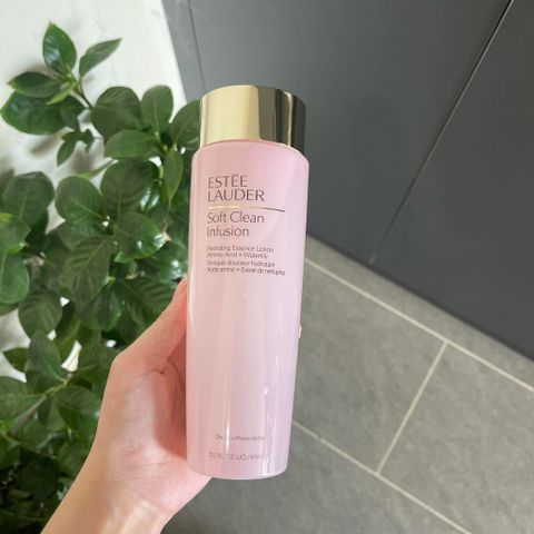 Nước Hoa Hồng Estée Lauder Soft Clean Infusion 400ml - Dưỡng Ẩm, Làm Sáng Da, Se Khít Lỗ Chân Lông, Phù Hợp Với Da Mụn