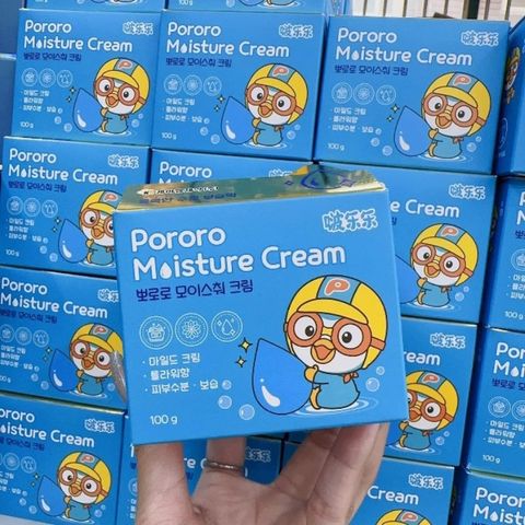 Kem Dưỡng Da Pororo Cho Bé Hàn Quốc - 60g, Dưỡng Ẩm, Chống Nứt Nẻ Cho Da Nhạy Cảm, An Toàn Cho Trẻ Sơ Sinh