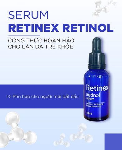Serum Lovita Retinex 30ml - Hỗ Trợ Cải Thiện Nám, Tàn Nhang, Sáng Da, Dưỡng Da Mịn Màng