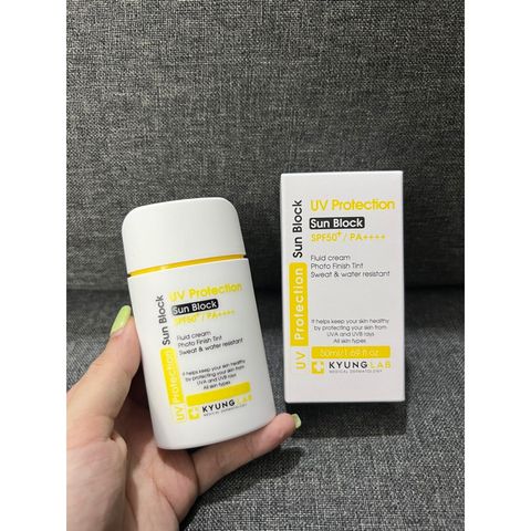 Kem Chống Nắng Kyung Lab UV Protection 50ml - Kem Bảo Vệ Da Chống Nắng Hàn Quốc, Ngăn Chặn Tia UVA/UVB, Làm Dịu Da, Nâng Tone