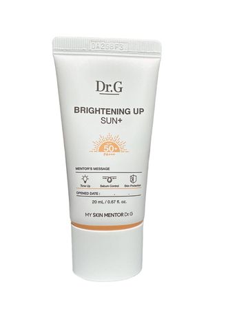 Set Kem Chống Nắng Dưỡng Sáng Da Dr.G Brightening Up Sun+ SPF50+ PA+++ (50ml + 20ml) - Chống UVA, UVB, Bảo vệ Da Tối Ưu
