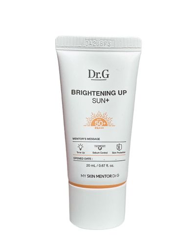 Bộ kem dưỡng ẩm Dr.G R.E.D BLEMISH Clear Soothing Cream 70ml & kem chống nắng Brightening Up Sun+ 20ml cho da nhạy cảm, dầu mụn