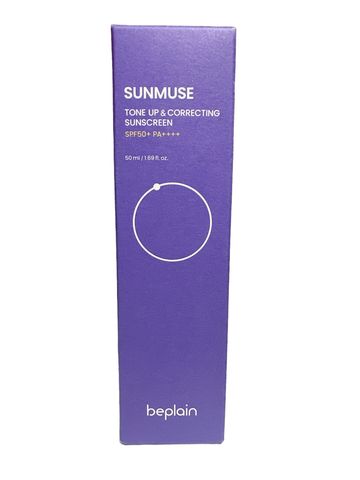 Kem Chống Nắng Beplain Sunmuse SPF 50+ PA++++ - 50ml Dưỡng Ẩm, Chống Nắng Hóa Học Cho Mọi Loại Da, Bảo Vệ Da Tối Ưu