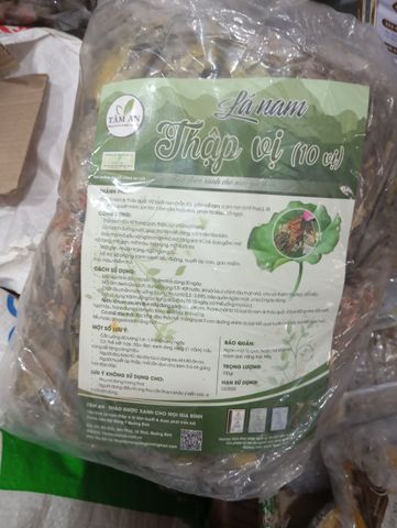 Trà Lá Nam Thập Vị - Bộ 6 Bịch (10 Vị) Mát Gan, Tiêu Mỡ, Giảm Cân - Sản Phẩm Thảo Mộc Hỗ Trợ Sức Khỏe