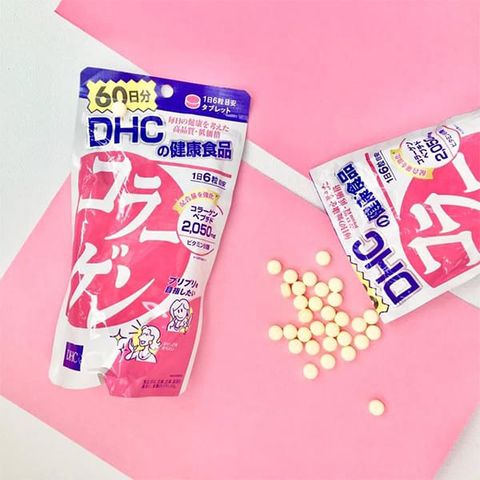Viên Uống Collagen DHC Nhật Bản 360 Viên - Chống Lão Hóa, Tăng Đàn Hồi, Làm Đẹp Da, Hỗ Trợ Sức Khỏe Khớp