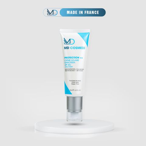 Kem chống nắng MD COSMEDI Nâng Tone và Kiềm Dầu SPF 50+ 70ml - Bảo Vệ Da Chống Tia UVA/UVB, Phù Hợp Mọi Loại Da