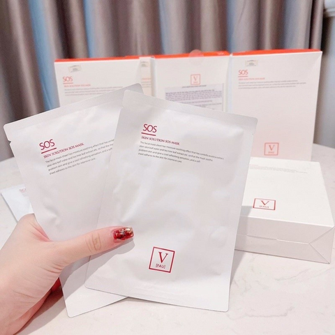 Mặt Nạ Nhiệt Lạnh Giảm Đỏ FAU Skin Solution SOS Mark