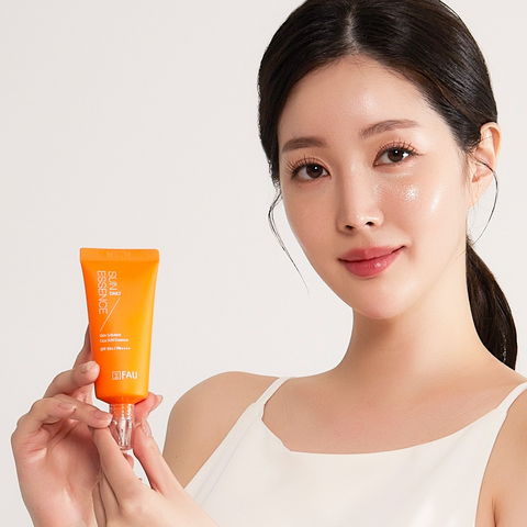 Kem Chống Nắng FAU Skin Solution Cica Sun Essence SPF 50+ PA++++ - Phục Hồi Da Nhạy Cảm, Bảo Vệ Tia UV, Dịu Mát 12 Giờ