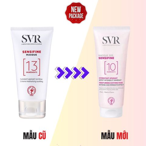 Mặt Nạ Dưỡng Ẩm SVR Sensifine 75mL - Gel Làm Dịu Da Nhạy Cảm, Chống Kích Ứng, Cấp Nước Hiệu Quả