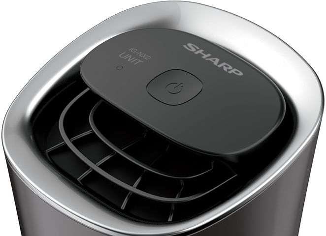 Máy Lọc Không Khí Ô Tô Sharp IG-NX2E-B - Diện Tích Lọc 3.6m², Khử Mùi, Bộ Lọc PM10, Công Nghệ Plasmacluster, Chế Độ Turbo