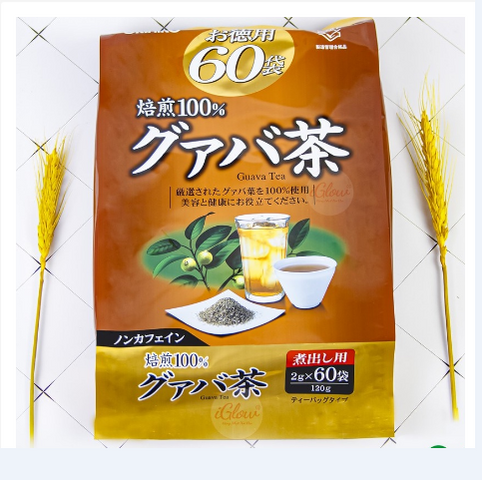 Trà Giảm Cân Tinh Chất Lá Ổi Orihiro 60 Gói - Hỗ Trợ Giảm Cân Hiệu Quả, Hương Vị Thơm Ngon, An Toàn Cho Sức Khỏe