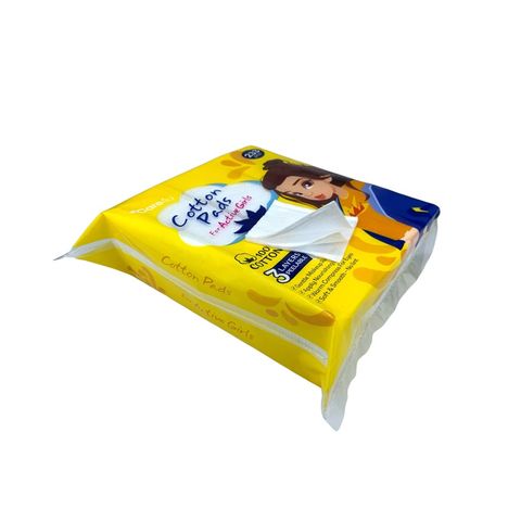 Bông tẩy trang 3 lớp Care4U 233 miếng - Chăm sóc da nhạy cảm, cotton tự nhiên, thiết kế trẻ trung, đa chức năng, dễ sử dụng