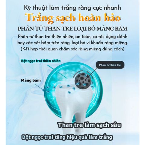 Kem Đánh Răng Than Tre Anriea 200ml - Trắng Răng, Làm Sạch Sâu, Hương Cam Tươi Mát, An Toàn Từ Thiên Nhiên
