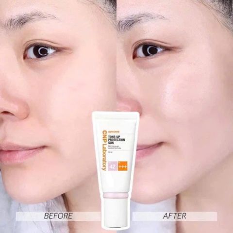 Kem Chống Nắng CNP Laboratory Tone-Up SPF 50+ PA++++ 50ml - Bảo Vệ Da và Làm Sáng Tự Nhiên, Phù Hợp Mọi Loại Da