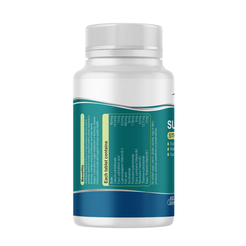 Viên Uống Vitamin B Tổng Hợp AusNatures Super B Plus - Hỗ Trợ Giảm Căng Thẳng, Tăng Cường Năng Lượng & Sức Khỏe Thần Kinh