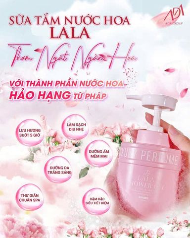 Sữa tắm nước hoa Lala - ADA Group