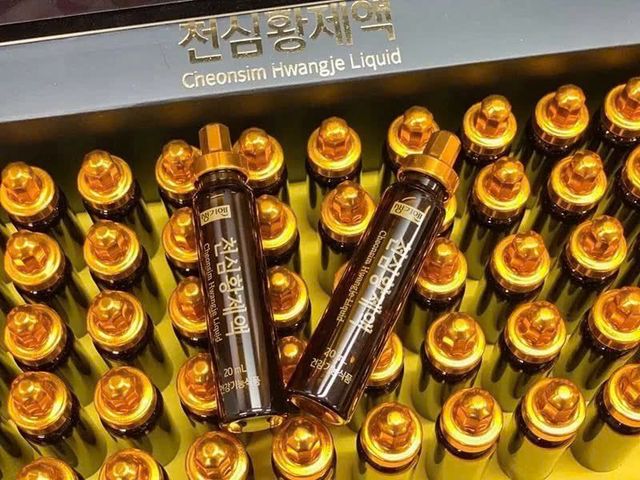 Tinh Chất Nước Đông Trùng Hạ Thảo 365 Hàn Quốc - Hộp 60 Ống x 20ml Giúp Tăng Cường Sức Khỏe và Hệ Miễn Dịch
