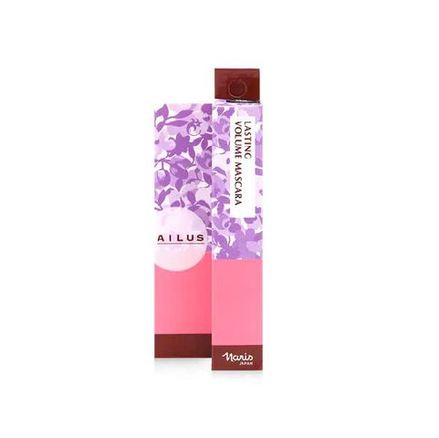 Mascara Naris Ailus Volume - Dưỡng Dày Dài Mi Chống Rụng, Hiệu Ứng 3D, Dung Tích 10g, Hàng Nhật Chính Hãng