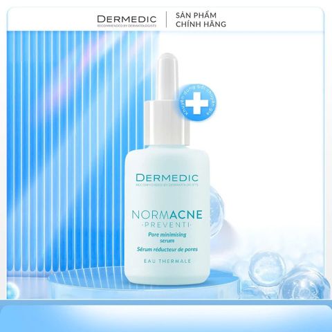 Serum Dưỡng Ẩm Se Khít Lỗ Chân Lông Dermedic Normacne 30ml - Giảm Dầu, Cải Thiện Kết Cấu Da, Ngăn Ngừa Mụn