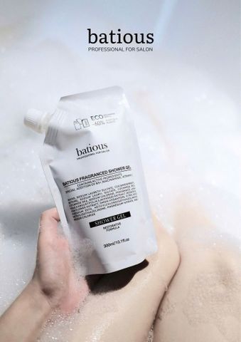 Set Sữa Tắm Trắng Da Batious B3+ Niacinamide 500ml & 300ml - Giúp Làm Sáng Da Khỏe Mạnh, Dưỡng Ẩm Tự Nhiên