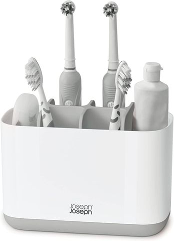 Hộp Đựng Bàn Chải Đánh Răng Tự Khô Joseph Joseph EasyStore 70575 - Thiết Kế Thông Minh, Vệ Sinh Dễ Dàng, An Toàn không BPA cho Phòng Tắm Hiện Đại