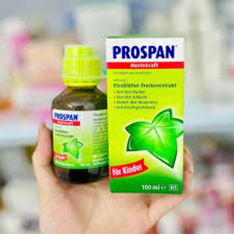 Siro ho Prospan nội địa Đức 100ml -  (Mẫu mới)