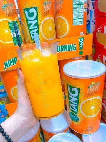 Bột Pha Nước Cam Tang Hương Vị Cam Tươi - Uống Nước Trái Cây Tiện Lợi, Giàu Vitamin C - Lựa Chọn Tuyệt Vời Mùa Hè