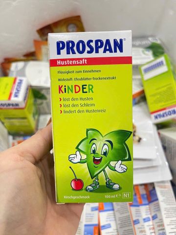 Siro Prospan Đức 100ml cho trẻ từ 1 tháng tuổi 222753