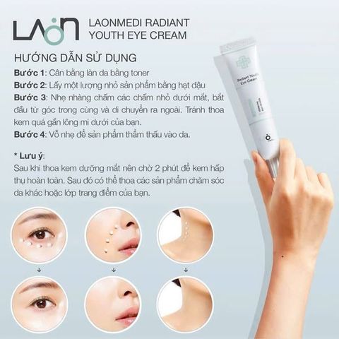 Kem Dưỡng Mắt Laonmedi radiant youth eyecream 40ml