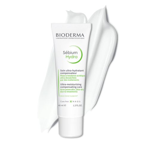 Kem Dưỡng Ẩm Bioderma Sébium Hydra - Cấp Nước Cho Da Khô, Mụn, Giảm Đỏ Rát 40ml - Chăm Sóc Da Chuyên Sâu, Không Gây Mụn
