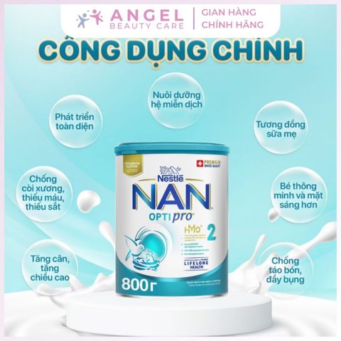 Sữa Nan Nga 800g Số Một, Dinh Dưỡng Cho Bé 0-6 Tháng