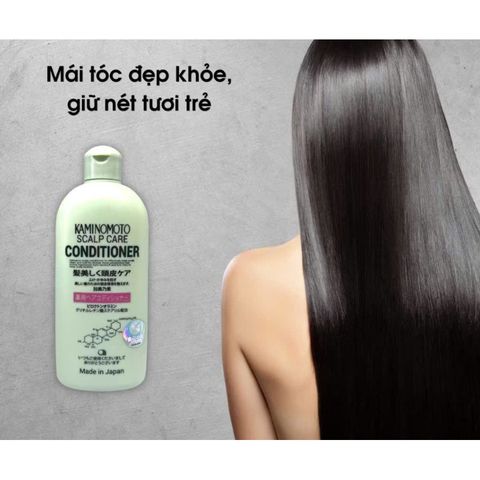 Dầu xả Kaminomoto 300ml Nhật Bản - Chăm sóc tóc khỏe mạnh, mượt mà và bảo vệ khỏi hư tổn