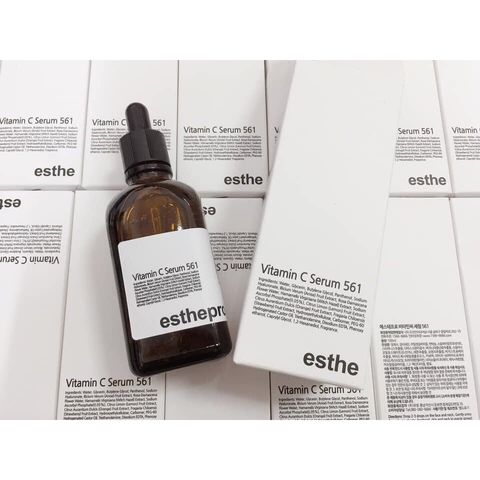 Tinh Chất Vitamin C 561 Serum Esthe Pro 100ml - Dưỡng Da Sáng Khỏe, Cải Thiện Độ Đàn Hồi và Chống Oxy Hóa
