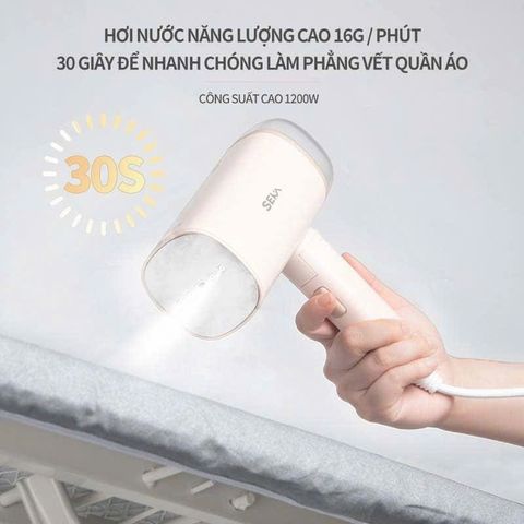 Bàn Là Hơi Nước Cầm Tay SEKA SKM77 Model 2026 - 170ml - Hàng Chính Hãng